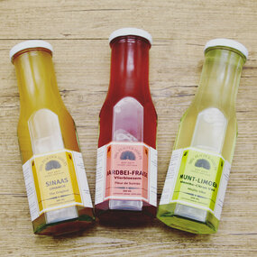 Limonade, siroop & sap