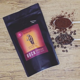 Buizerd & Saars Rock Espresso gemalen (250g)