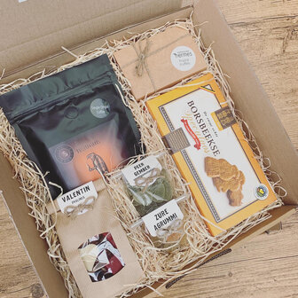 Geschenkpakket Koffie & zoet
