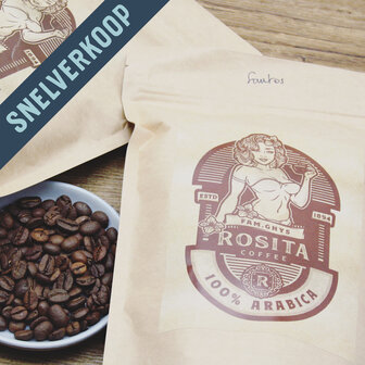 Koffie Rosita Santos bonen (250g) - THT 01/06/2023