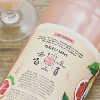 Braeckman Pink Grapefruit perfect serve