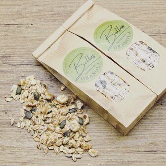 Belles granola Zaden &amp; noten (100g)