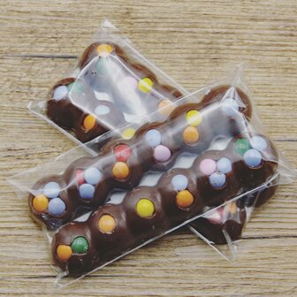 Bon Appetine Melkchocoladereep met smarties (2 stuks)