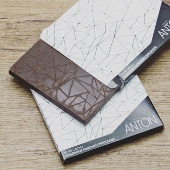 Chocolatier Anton Chocoladetablet fondant suikervrij  (100g)