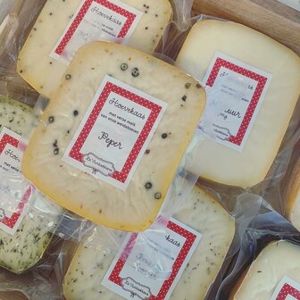 De Vierhoekhoeve Hoevekaas (blokje van 300g)