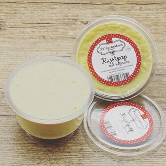 De Vierhoekhoeve Rijstpap met saffraan (170g)