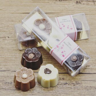 Bon Appetine Bloemetjes pralines (3 stuks)