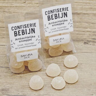 Confiserie Bebijn Sakura-salie gommetjes (100g)