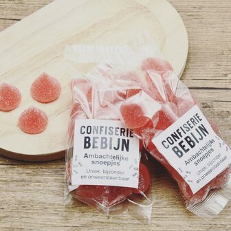 Bebijn Aardbei-vlierbloesem gommetjes (100g)