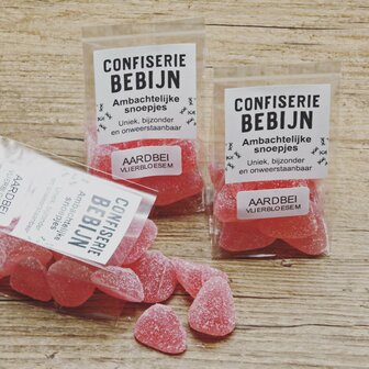 Bebijn Aardbei-vlierbloesem gommetjes