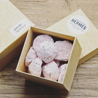 Hermes Aardbei truffels (14 stuks)