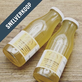 Mrs. Peacock Syrups Vlierbloesem siroop (50cl) - THT 24/10/2026