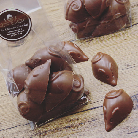 Au Château Chocolat Muizen melkchocolade