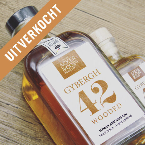 Acker & Go Gin Gybergh 42 wooded (50cl)