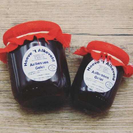 Hoeve 't Alkeveld Aalbessen gelei (125ml)