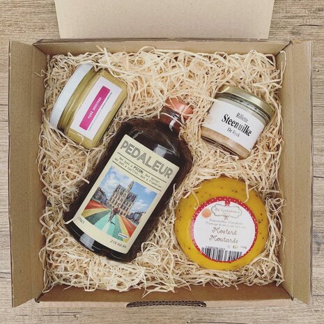 Apero Bitter geschenkpakket bovenaanzicht