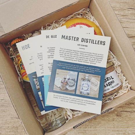 Tijd voor apero geschenkpakket met infokaartjes