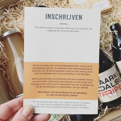 Wandelzoektochten Vlaamse Ardennen inschrijven