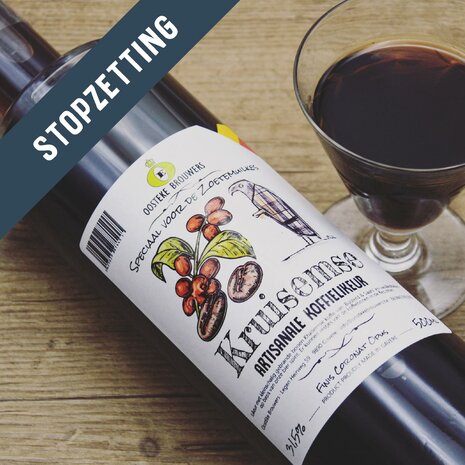 Oosteke Brouwers Kruisemse Artisanale Koffielikeur (50cl) - STOPZETTING