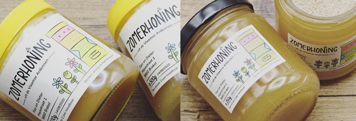 Vers uit de bijenkast: zomerhoning van Imkerij Op d’Haye