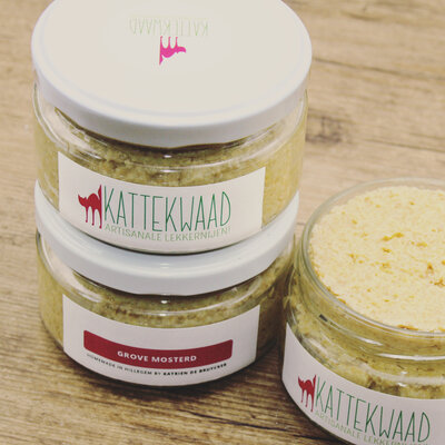 Kattekwaad Grove mosterd (220g)