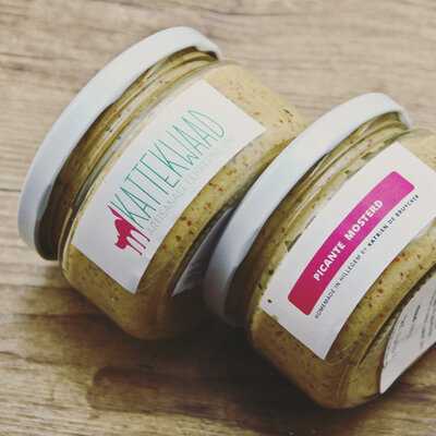 Kattekwaad Pikante mosterd (220g) Kattekwaad Pikante mosterd (220g)