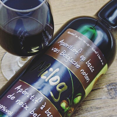 't Notenboerke Milog notenlikeur (75cl)