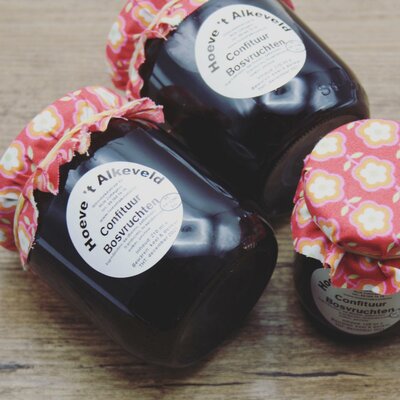 Hoeve 't Alkeveld Bosvruchten confituur (210ml)