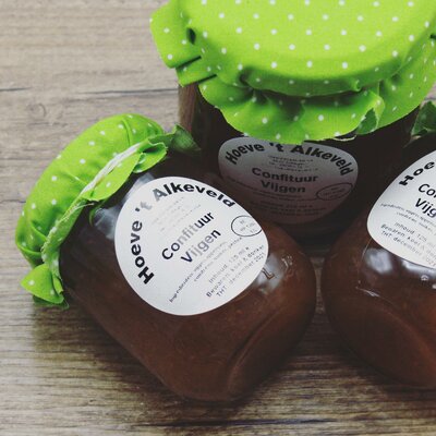 Hoeve 't Alkeveld Vijgen confituur (125ml)