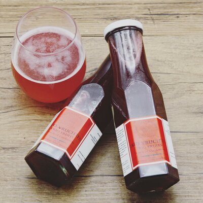 Mrs. Peacock Syrups Trio van rode vruchten siroop (25cl)