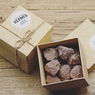 Hermes Mokka truffels (14 stuks)