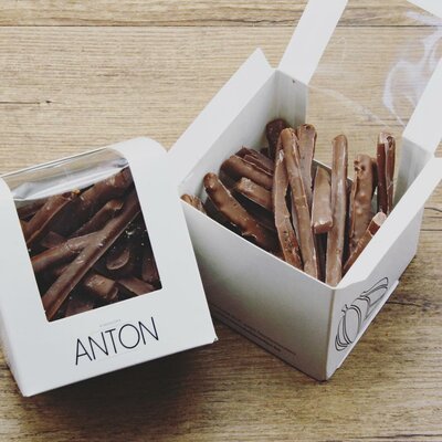 Anton Orangettes melk (130g) Anton Orangettes melk (130g)
