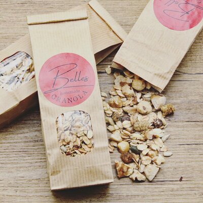 Belles granola Zaden, noten & fruit (100g)