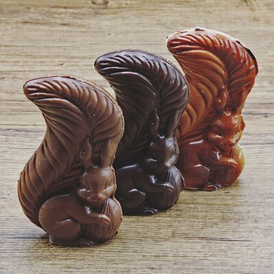 Hermes Chocoladefiguur Eekhoorn (12 cm)