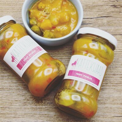 Kattekwaad Fruitpickles (210ml)