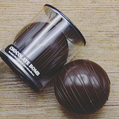 Bon Appetine Chocolate bomb fondant chocolade & marshmallows (1 stuk)