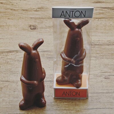 Anton Chocoladefiguur Dunne paashaas (18 cm)