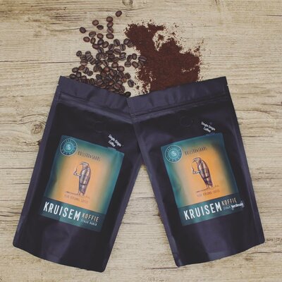 Buizerd & Saars Kruisem koffie bonen (1kg)