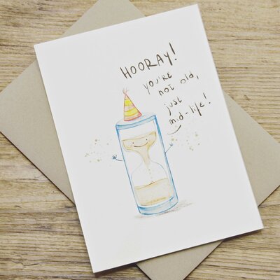 Eva Tack Wenskaart Midlife