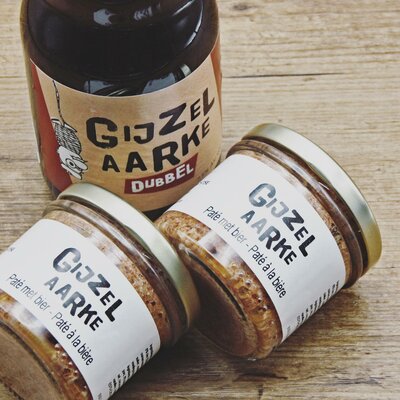 De Gijzelse Microbrouwerij Gijzelaarke bierpaté (100g)