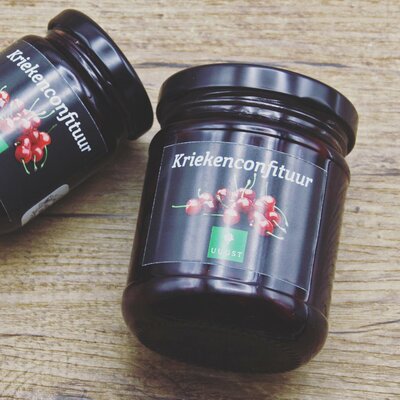 Uugst Krieken confituur (200g)