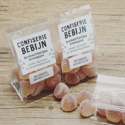 Bebijn Bosbes-maracuja gommetjes (100g) Bebijn Bosbes-maracuja gommetjes (100g)