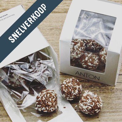Anton Kogeltruffels caramel (12 stuks) - THT 23/11/2025