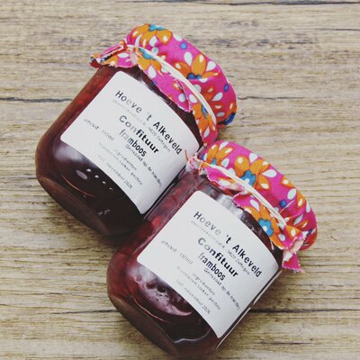 Hoeve 't Alkeveld Frambozen confituur (125ml)