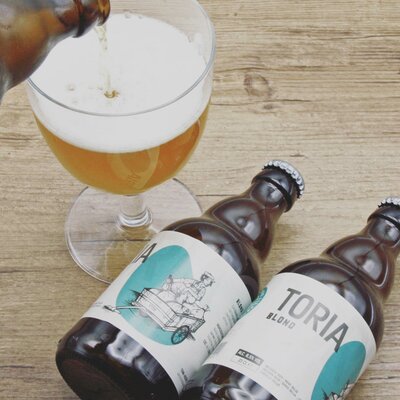 De Hoevebrouwers Toria blond (33cl)